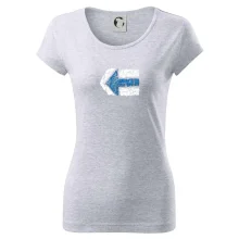 Párová turistická značka modrá