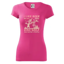 I like beer and disc golf