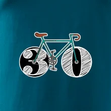 Narozeniny 30 let na kole