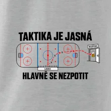 Hokejová taktika hlavně se nezpotit
