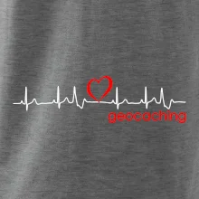 Moje srdce bije pro Geocaching -text