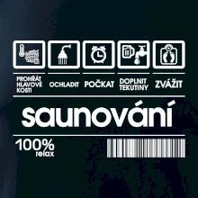 Čárový kód - sauna Čárový kód - sauna