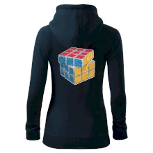 Rubikova kostka kreslená