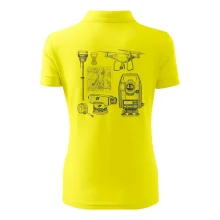 Geodet teodolit dron