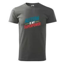 Šikmý nápis Autism is my superpower Šikmý nápis Autism is my superpower