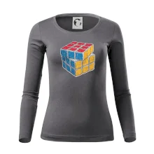 Rubikova kostka kreslená