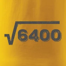 Narozeniny odmocnina 80