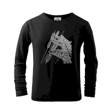 Nákres stožáru vysokého napětí