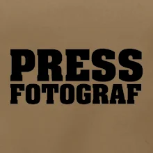 Novinář nápis - Press Fotograf