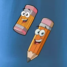 Parové triko - Tužka a guma