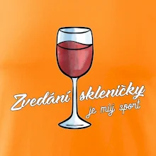 Zvedání skleničky je můj sport