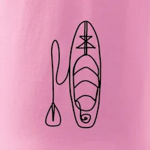 Paddleboard jedním tahem