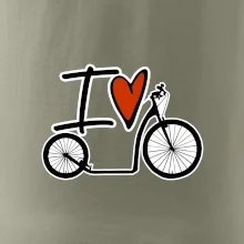 I love koloběžka velké a malé kolo