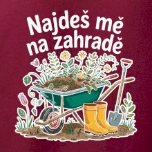 Najdeš mě na zahradě - kolečko