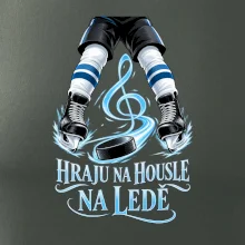 Hokejové housle na ledě