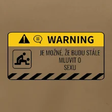 Warning mluvení - sex