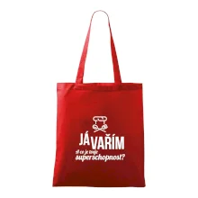 Já vařím - tvoje superschopnost? rovný nápis