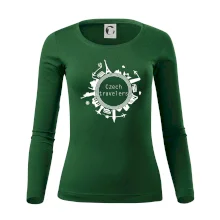 Czech Travelers jednobarevný