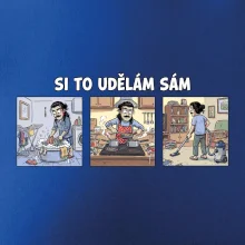 Si to udělám sám - dlouhé vlasy a knír