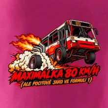 Maximálka 80 km h jako ve formuli 1