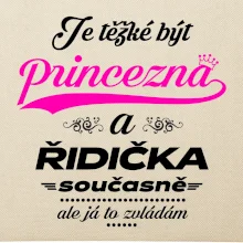 Je těžké být princezna - řidička Je těžké být princezna - řidička