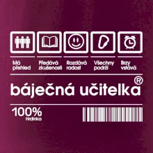 Čárový kód  - Báječná učitelka