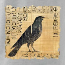 Egyptské hieroglyfy pták