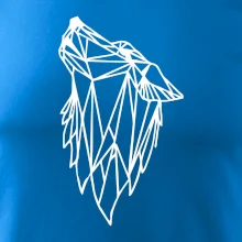 Geometrie - vlk - vyjící