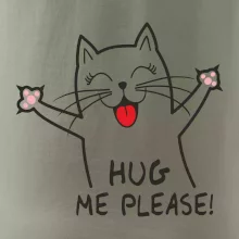 Kočka hug me please