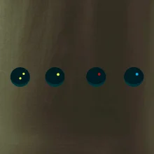 Evolution squash ball