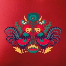 Folklor - Slepice barevné