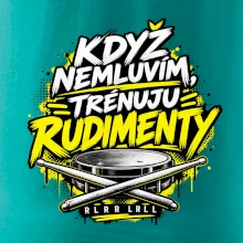 Když nemluvím trénuju rudimenty - bubenické paličky