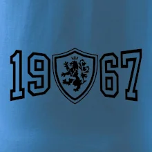 Narozeninový motiv - znak - 1967