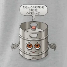 Opuštěné štěně - sud (Hana-creative)