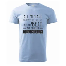 All men are created equal february All men are created equal february
