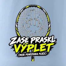 Badminton prasklý výplet