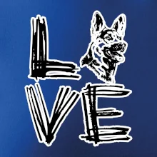 Německý ovčák love