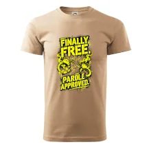 FINALLY FREE. PAROLE APPROVED