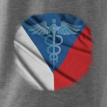 Hrdinové zdravotnictví - Česká vlajka (Pecka design)