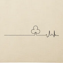 Poker EKG žaludy trefy