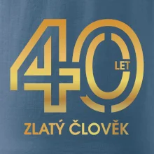 40 let zlatý člověk