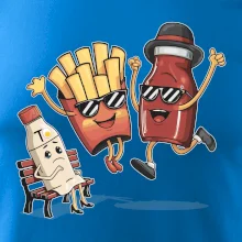 Souboj o hranolky kečup tatarka