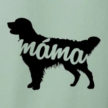 Zlatý retrívr máma obrys