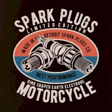 Spark Plugs ovál