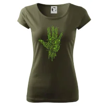 Tištěný spoj ruka