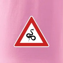 Dopravní značka - Pozor had