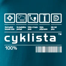 Čárový kód - Cyklista