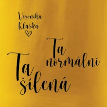 Párové mikiny Ta normální - Ta šílená (nápis na prsu a vaše jména na rukávu)