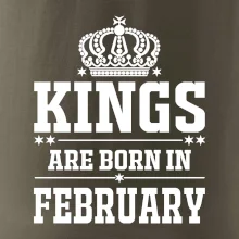 Kings are born in February