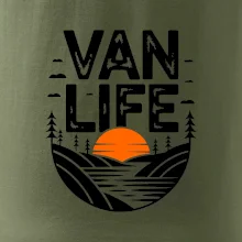 Van life a  Západ slunce